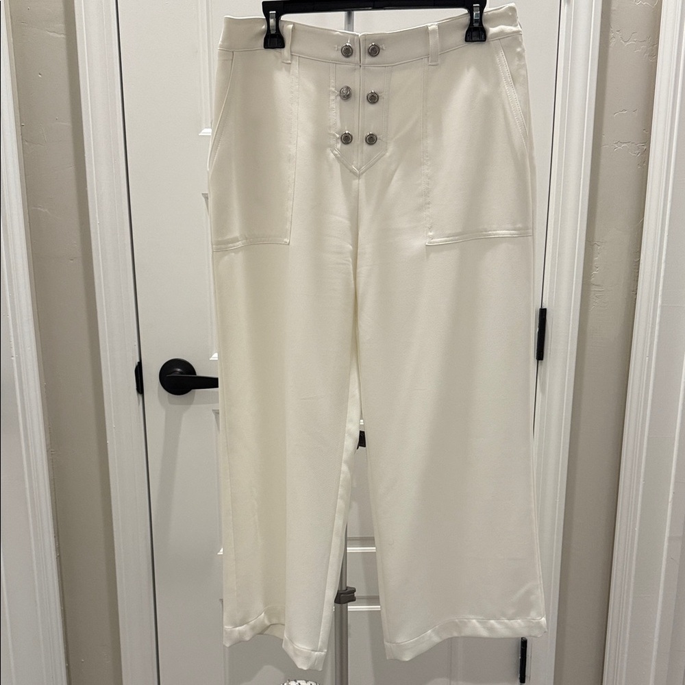 Karl Lagerfeld Elegant White Garment